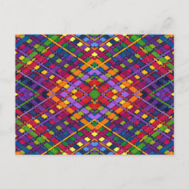 Cartão Postal Bright Weave