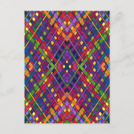 Cartão Postal Bright Weave