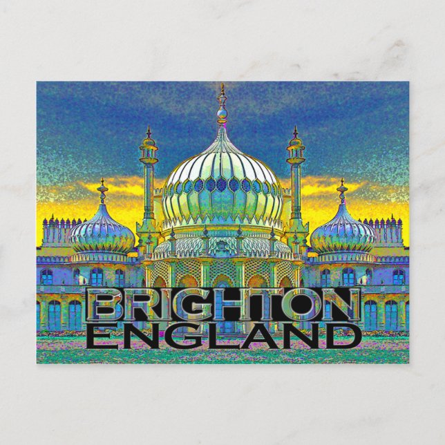 Cartão Postal Brighton (Frente)