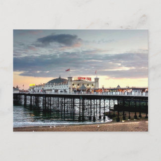 Cartão Postal Brighton Pier Sunset