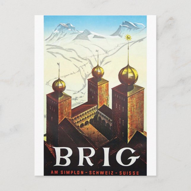 Cartão Postal Brigue (Frente)