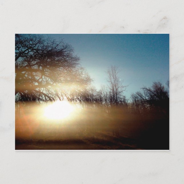 Cartão Postal Brilho da Manhã (Frente)