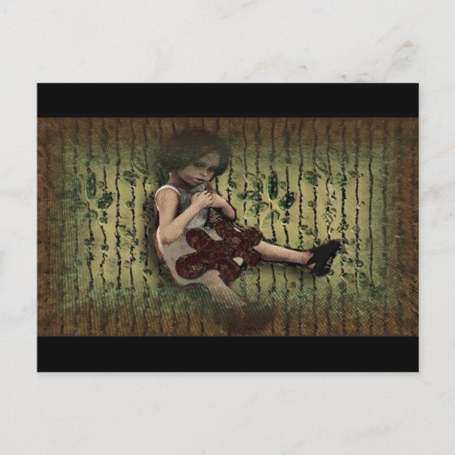 Cartão Postal Brincadeira de Jardim Encantada (Frente)