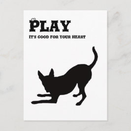 Cartão Postal Brincar: É bom para você