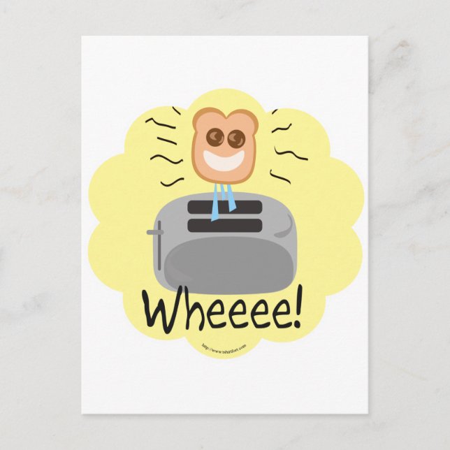 Cartão Postal Brinde feliz! (Frente)