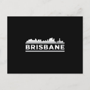 Cartão Postal Brisbane Austrália City Skyline Cityscape Gift