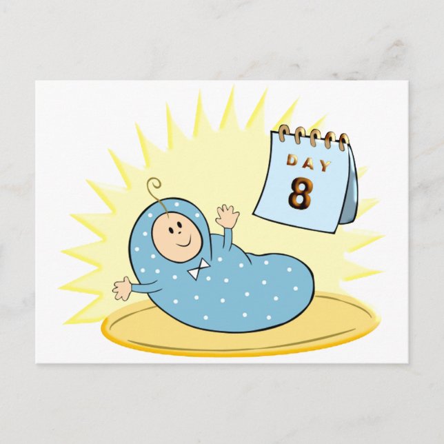 Cartão Postal Brit Milah (Frente)