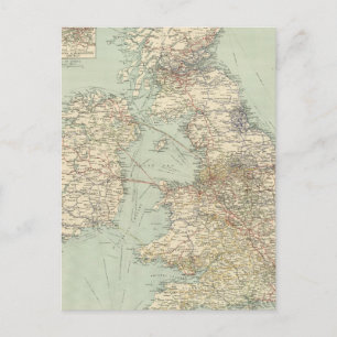 Cartão Postal British Isles