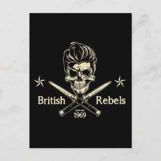 Cartão Postal British Rebels