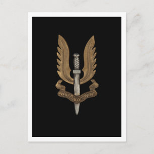 Cartão Postal British SAS