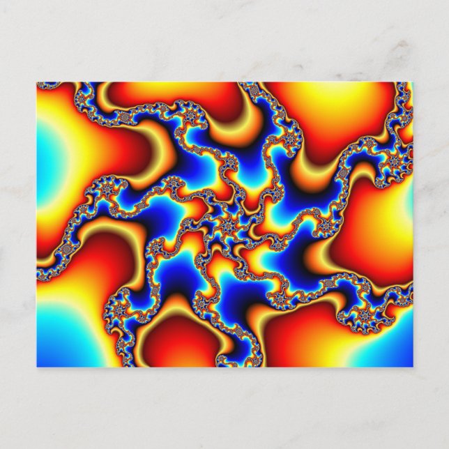 Cartão Postal Brittle - Cartão-postal Fractal (Frente)