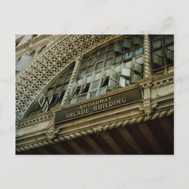 Cartão Postal Broadway Arcade Building-Los Angeles (Frente)