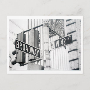 Cartão Postal Broadway Postcards