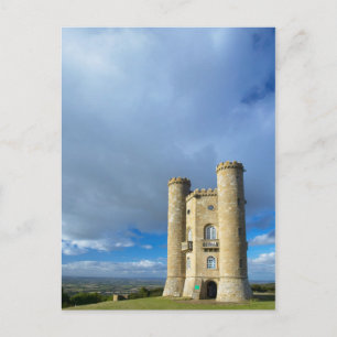Cartão Postal Broadway Tower, perto da Broadway, Worcestershire