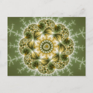 Cartão Postal Broccolator - Arte Fractal