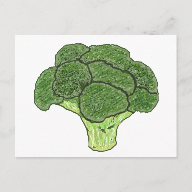 Cartão Postal Broccoli (Frente)