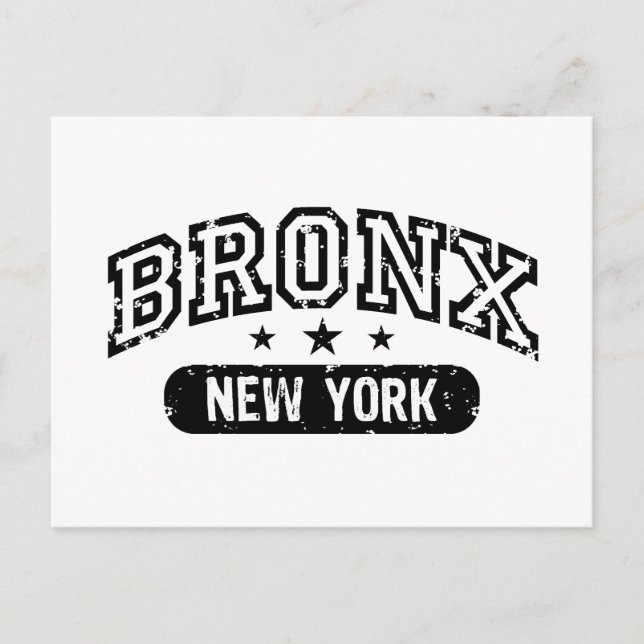 Cartão Postal Bronx (Frente)