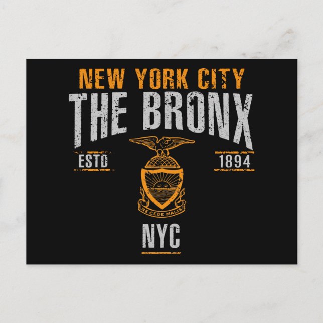 Cartão Postal Bronx (Frente)
