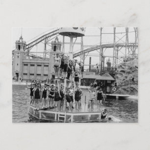 Cartão Postal Bronx Amusement Park, 1920