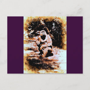 Cartão Postal Bronx Gorilla