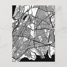 Cartão Postal Bronx USA City Map