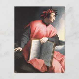 Cartão Postal Bronzino - Alegoria de Dante