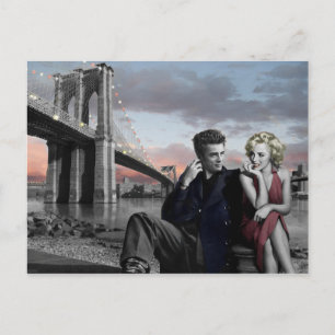 Cartão Postal Brooklyn B&W