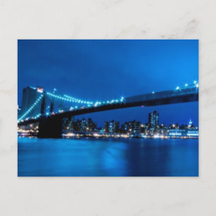 Cartão Postal Brooklyn Bridge, Nova Iorque