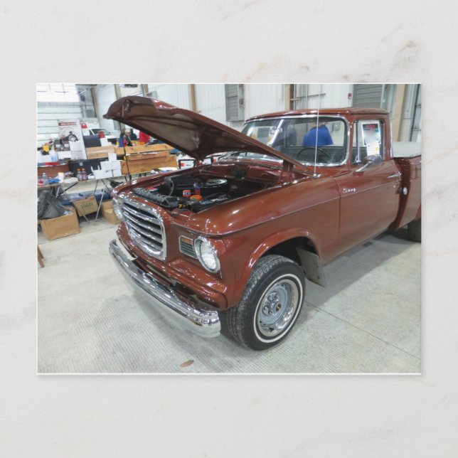 Cartão Postal Brown Truck 1 (Frente)