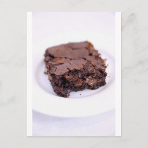 Cartão Postal Brownie Saboroso