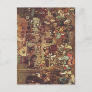 Cartão Postal Bruegel d. ?., Pieter Serie der Sogenanten bilder
