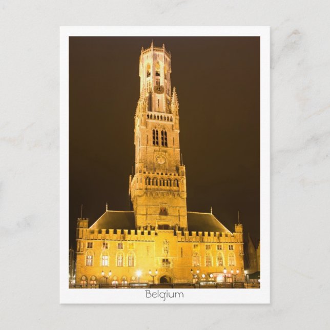 Cartão Postal Bruges (Frente)