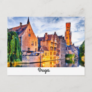 Cartão Postal Bruges