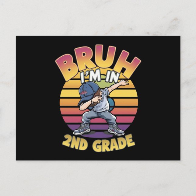 CARTÃO POSTAL BRUH, ESTOU NO SEGUNDO (Frente)