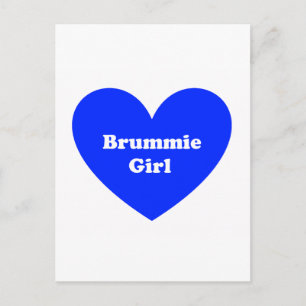 Cartão Postal Brummie Girl