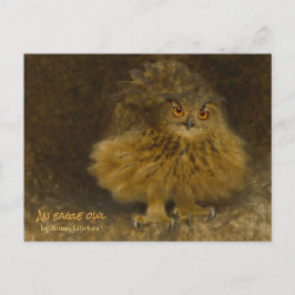 Cartão Postal Bruno Liljefors Eagle owl CC0710 Wildlife