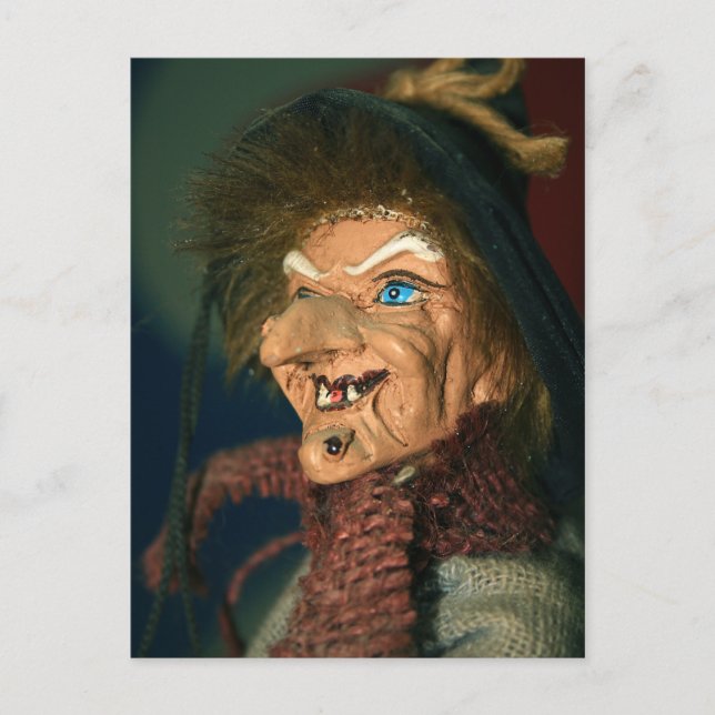 Cartão Postal Bruxa (Frente)