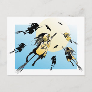 Cartão Postal Bruxa 3