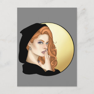 Cartão Postal Bruxa de Luar