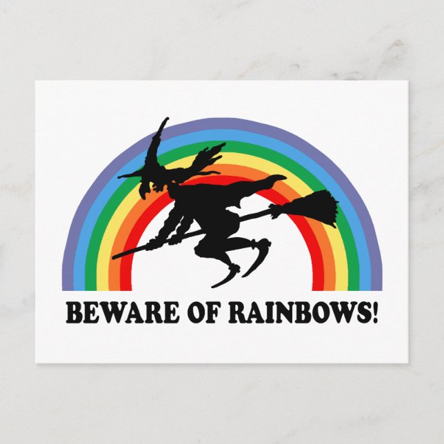 Cartão Postal Bruxa Má (Frente)