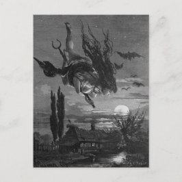 Cartão Postal Bruxa Russa: Rússia Picturesca