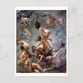 Cartão Postal Bruxas indo para o seu Sabá | Falero |