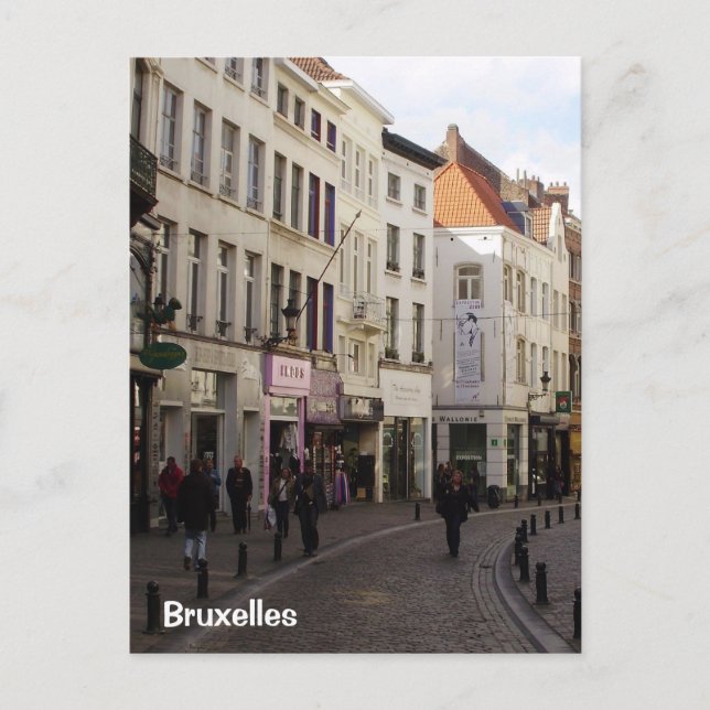 Cartão Postal Bruxelas (Frente)