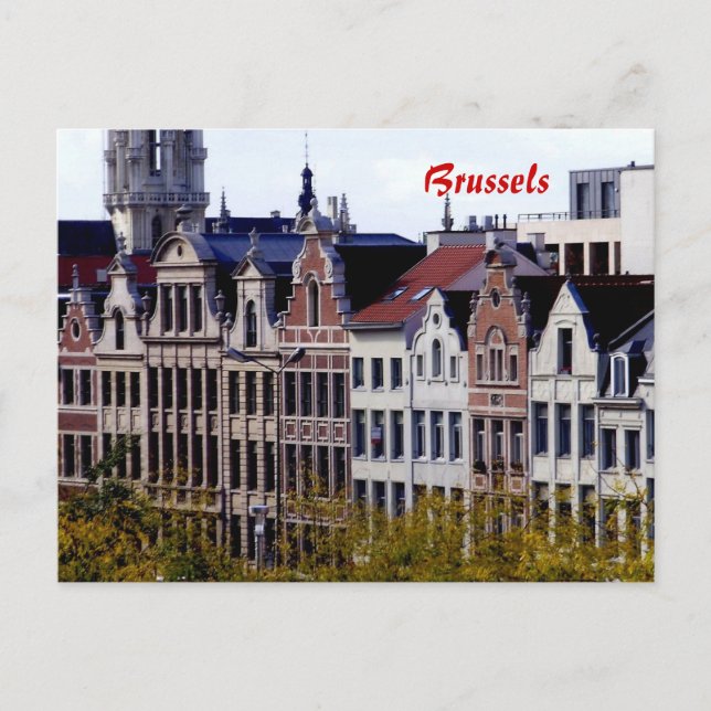 Cartão Postal Bruxelas (Frente)