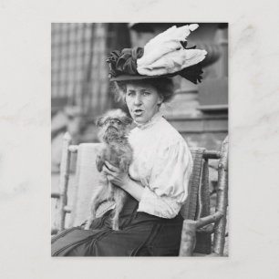 Cartão Postal Bruxelas Griffon, início dos anos 1900