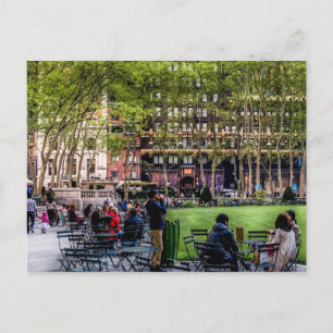 Cartão Postal Bryant Park, Cartão-postal NYC