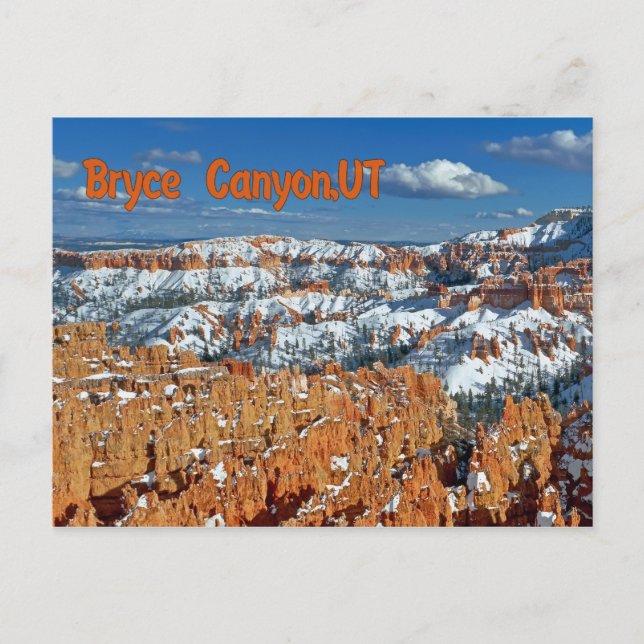 Cartão Postal Bryce Canyon (Frente)