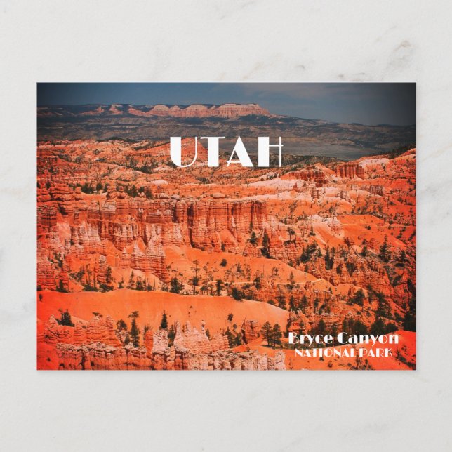 Cartão Postal Bryce Canyon (Frente)
