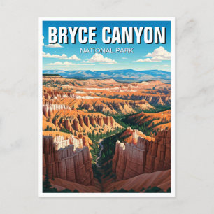 Cartão Postal Bryce Canyon National Park Utah