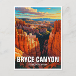 Cartão Postal Bryce Canyon National Park Utah Sunset